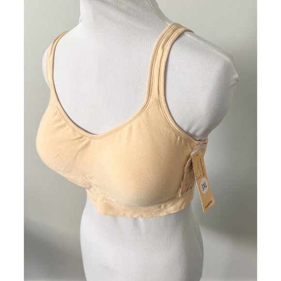 Truekind Daily Comfort Wirefree Bra in Beige - NWT! - Size 3X - Picture 5 of 8